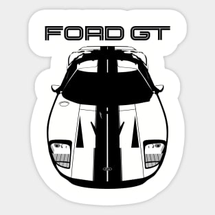 Ford GT 2005-2006 - Multi color and black Sticker